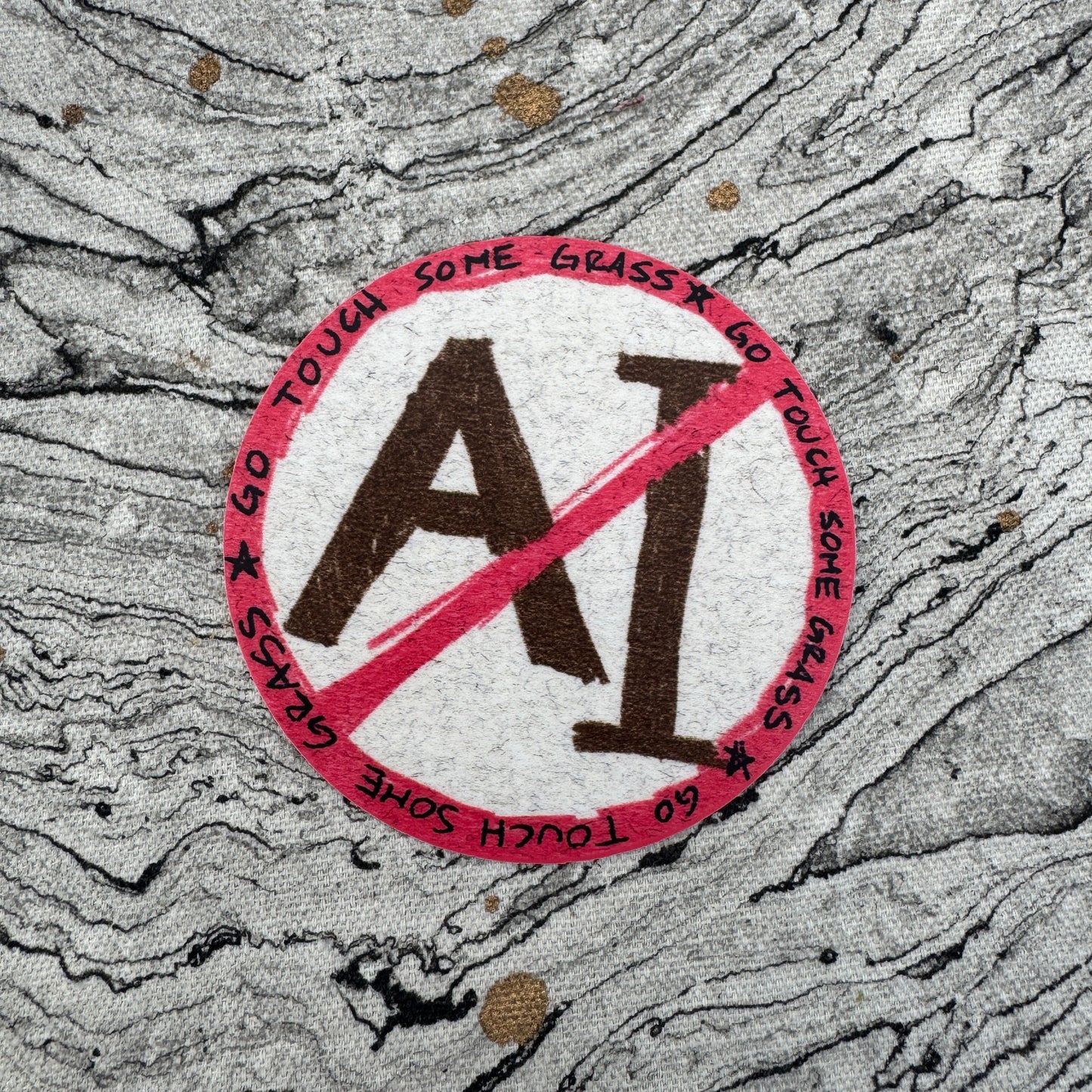 No A.I. Sticker
