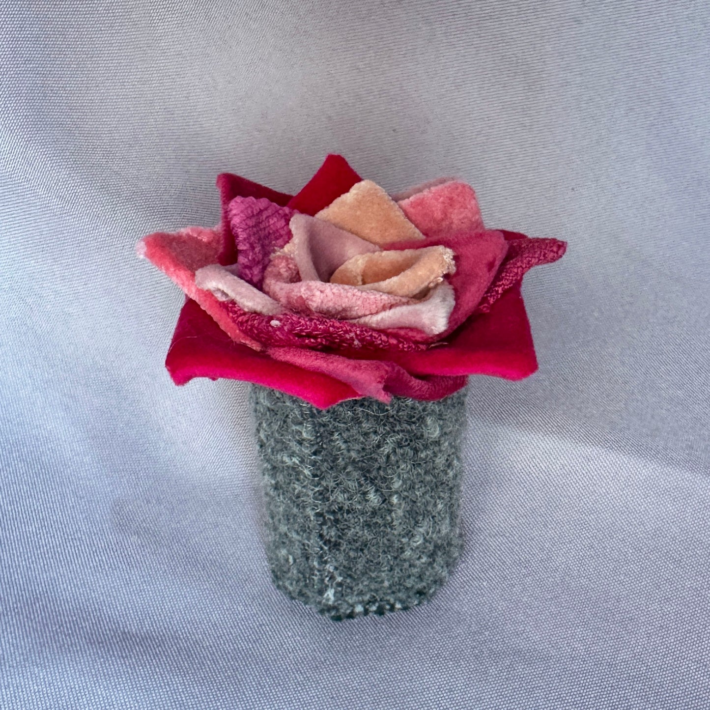 Pink Plant - Glass Jar