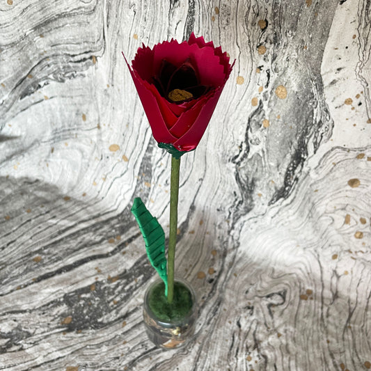 Standing Flower - Red Tulip