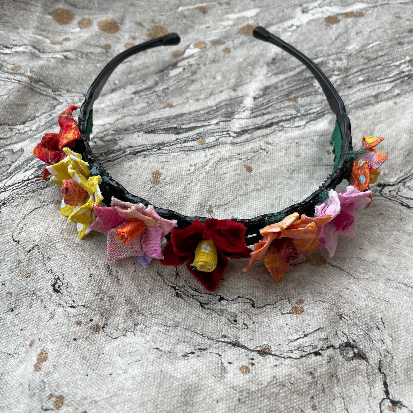 Floral Headband - Warm colors