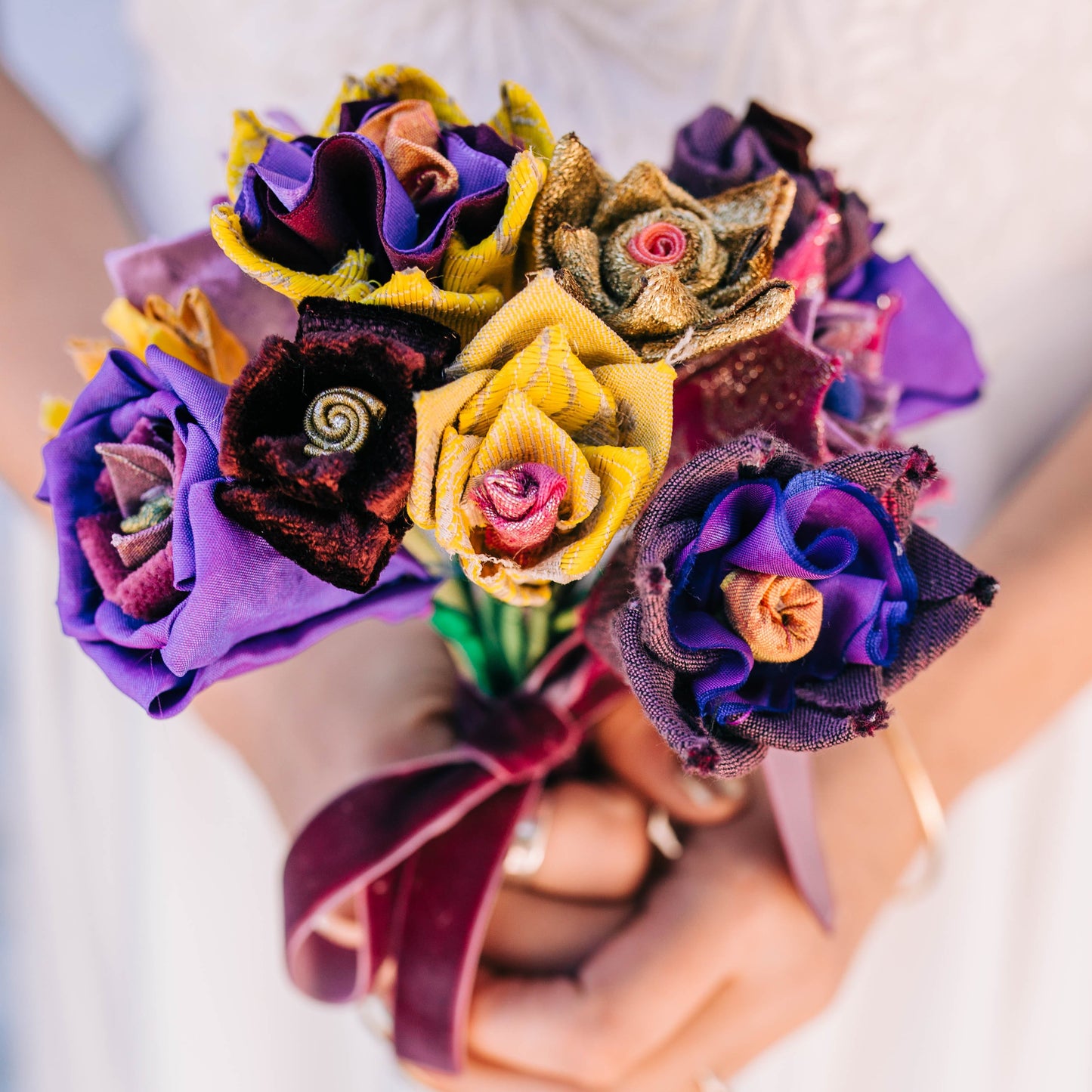 Custom Fabric Bouquet