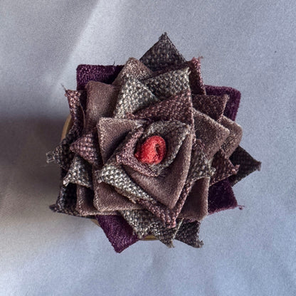 Purple Plant - Gold Pot