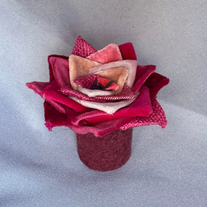 Pink Plant - Light Purple Pot