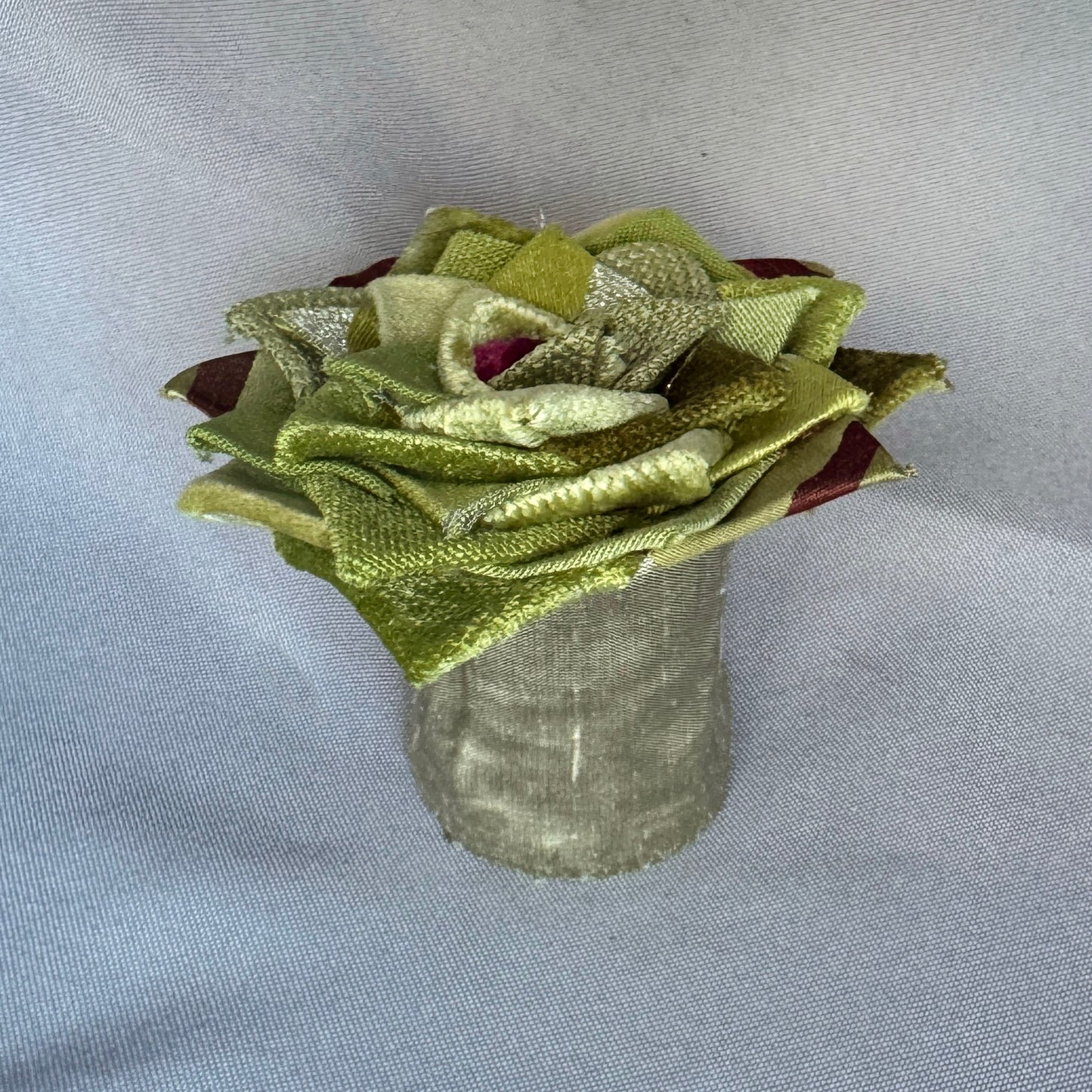 Green Plant - Grey Pot