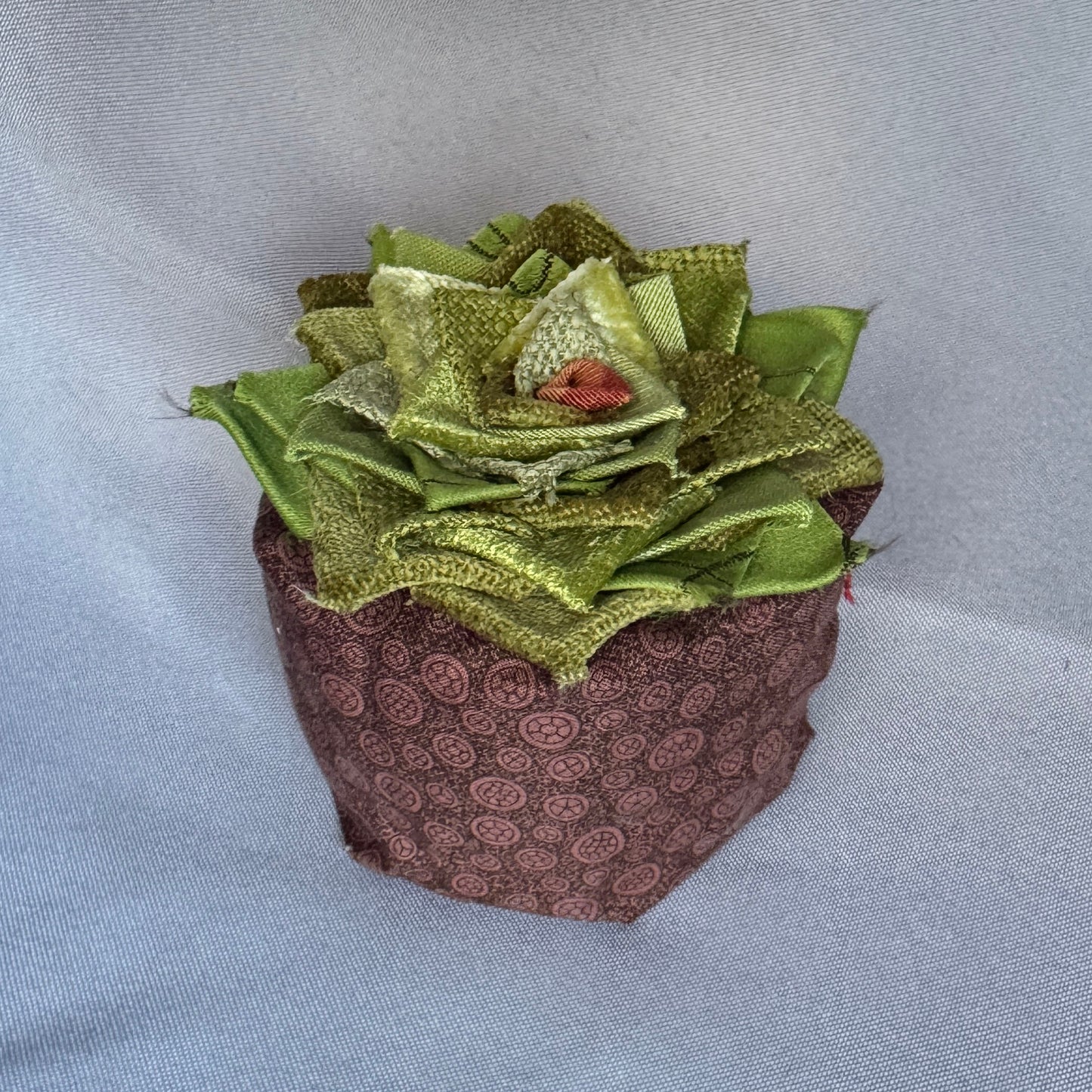 Green Plant - Large White Pot