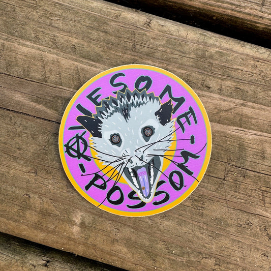 Awesome Possum Sticker