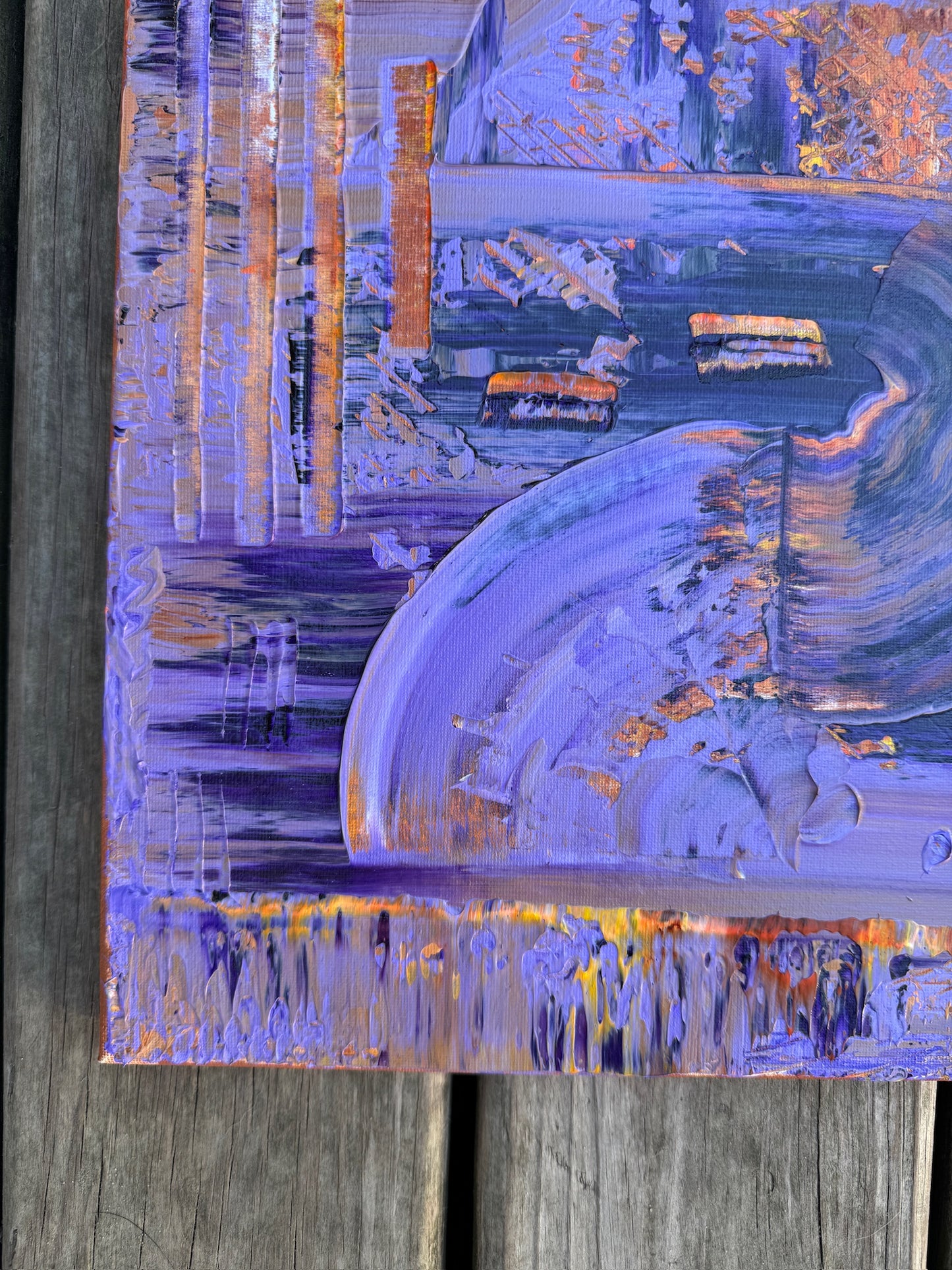 Untitled (Orange & Purple)