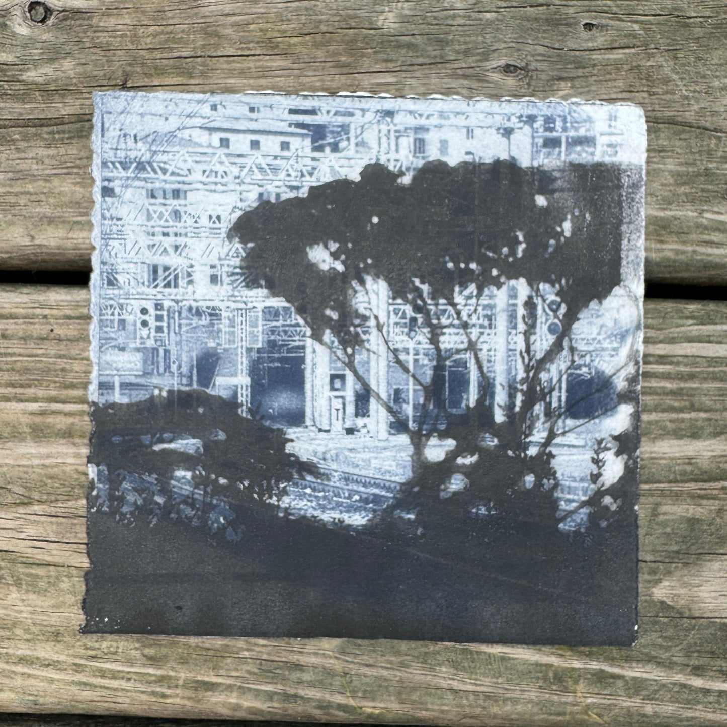 Relief Print - "Siluetta" square