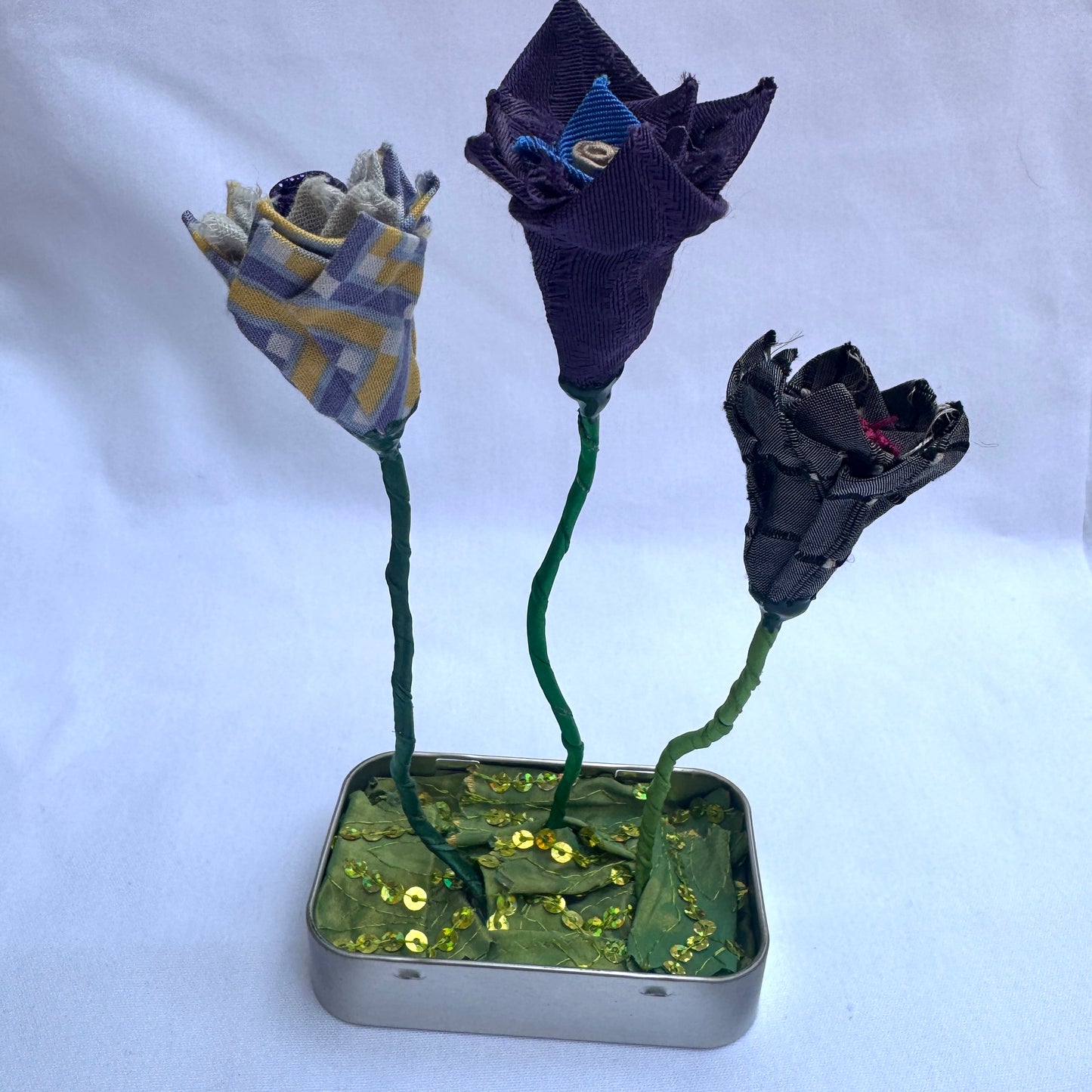 Shelf Garden - Purple Trio