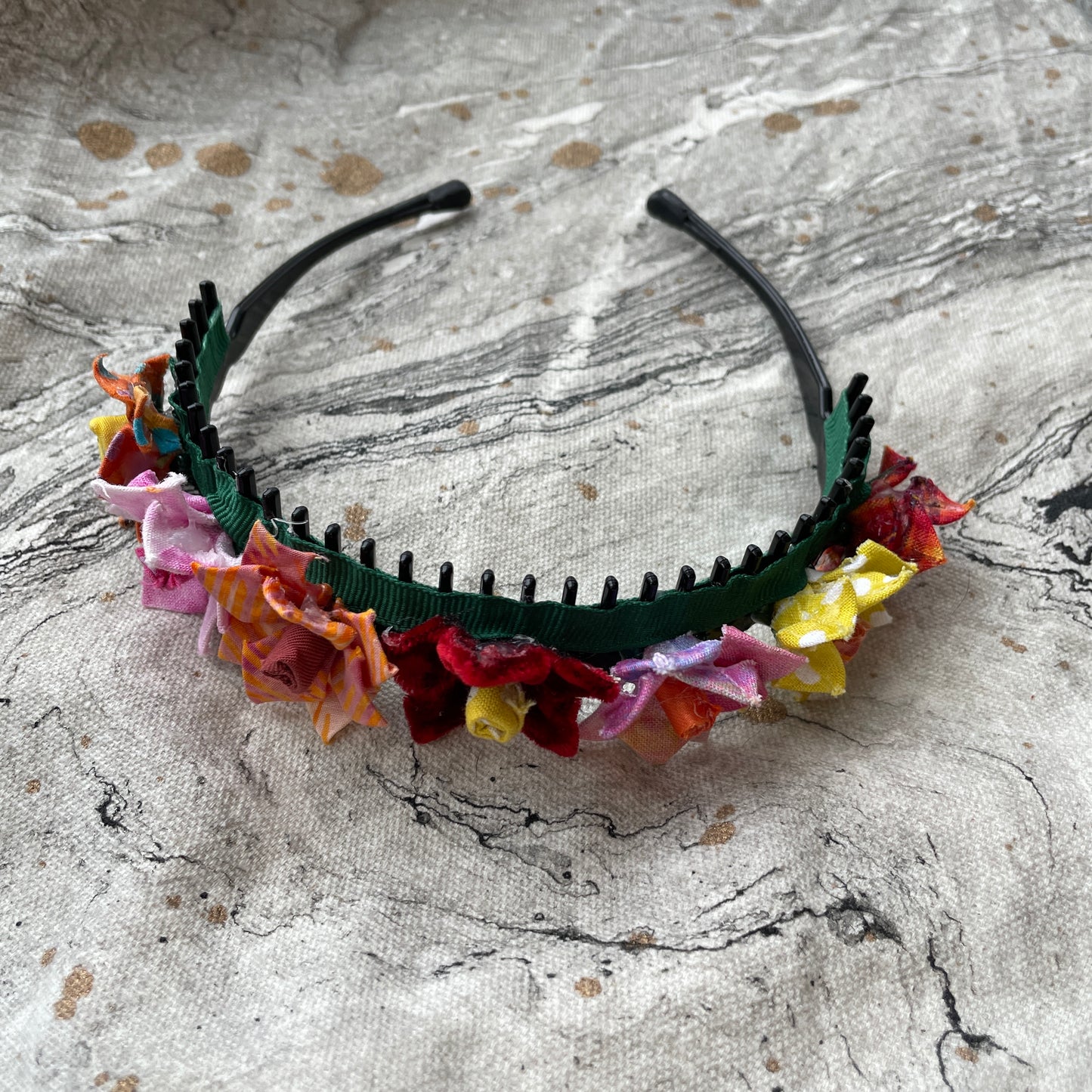 Floral Headband - Warm colors