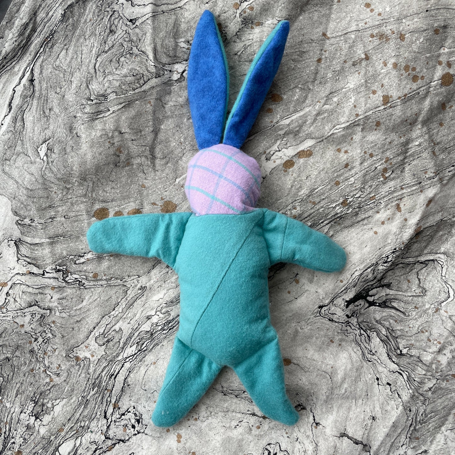 Bunny - Turquoise & Purple