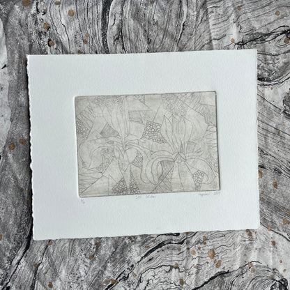 Etching Print - "Iris Window"