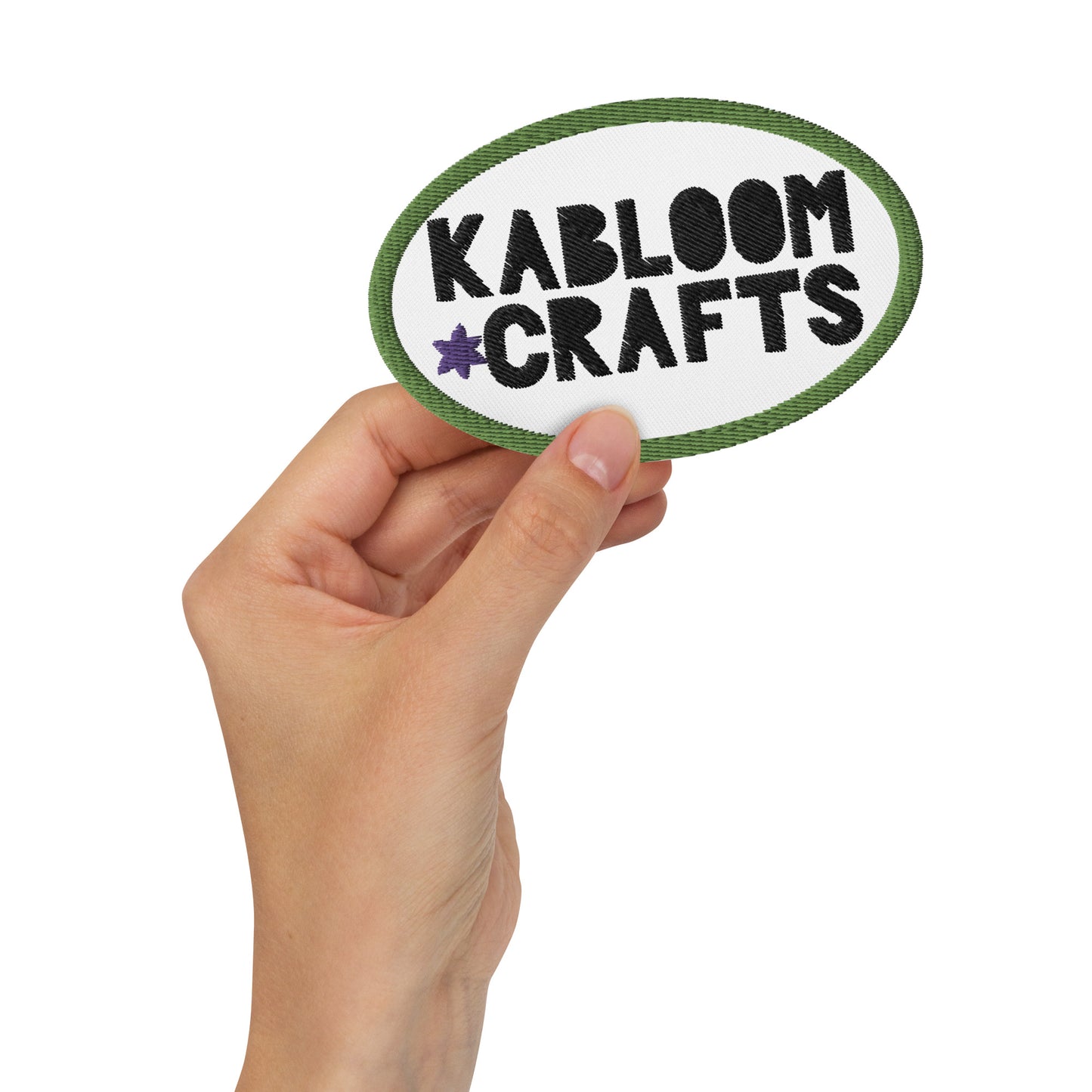 Embroidered Kabloom Crafts Patch